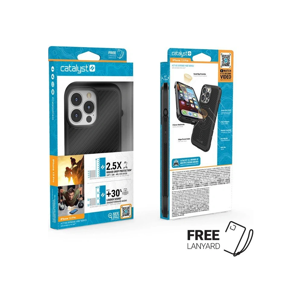 Hurtownia GSM - Case Catalyst Vibe Apple iPhone 13 Pro schwarz - CAT084BLK - {ean13} - Hurt