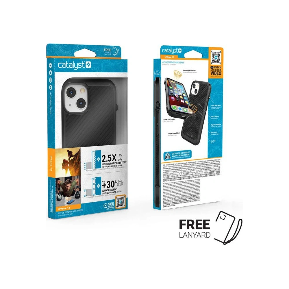 Hurtownia GSM - Etui Catalyst Vibe Apple iPhone 13 černé - CAT086BLK - {ean13} - Hurt