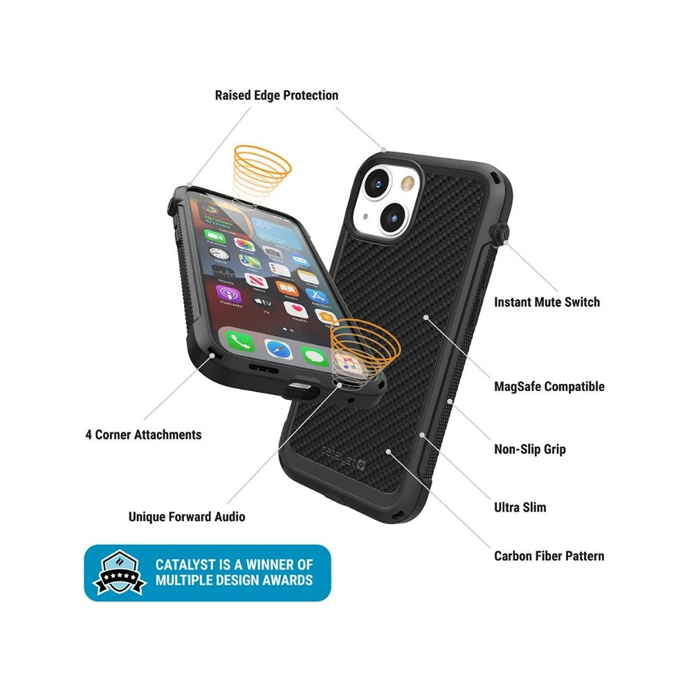 Hurtownia GSM - Etui Catalyst Vibe Apple iPhone 13 mini černé - CAT087BLK - {ean13} - Hurt