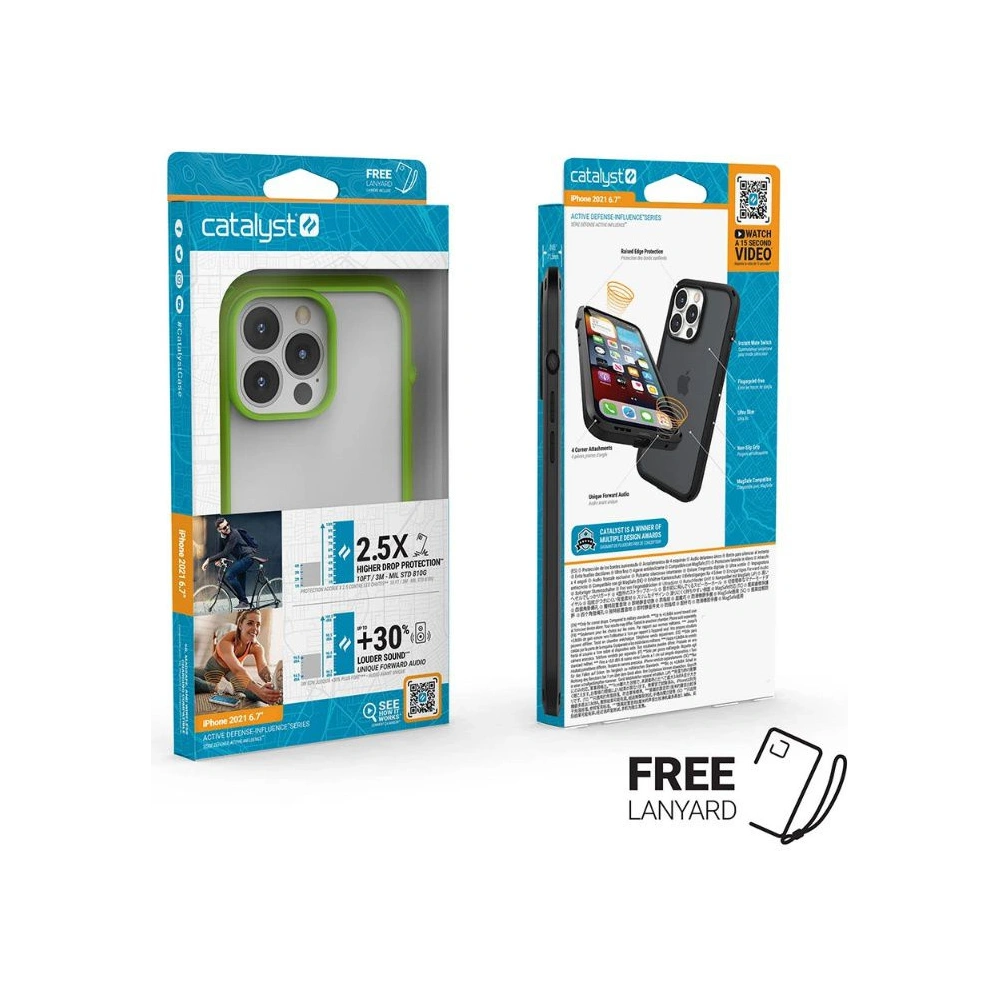Hurtownia GSM - Etui Catalyst Influence Apple iPhone 13 Pro Max svítící - CAT090GLO - {ean13} - Hurt