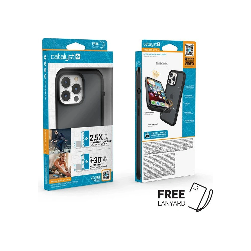 Hurtownia GSM - Etui Catalyst Influence Apple iPhone 13 Pro černé - CAT091BLK - {ean13} - Hurt