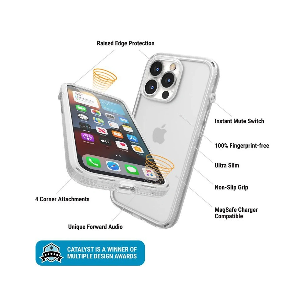 Hurtownia GSM - Etui Catalyst Influence Apple iPhone 13 Pro průhledné - CAT092CL - {ean13} - Hurt
