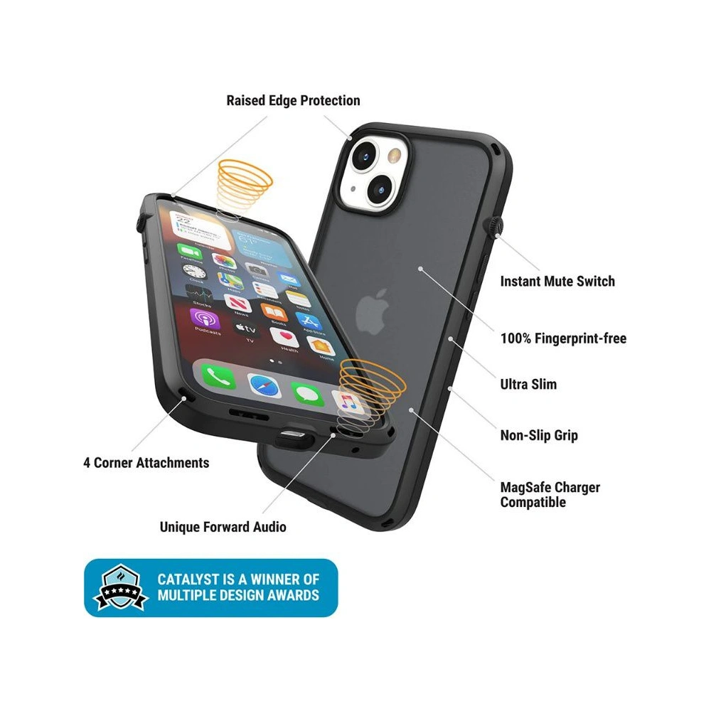 Hurtownia GSM - Etui Catalyst Influence Apple iPhone 13 černé - CAT095BLK - {ean13} - Hurt
