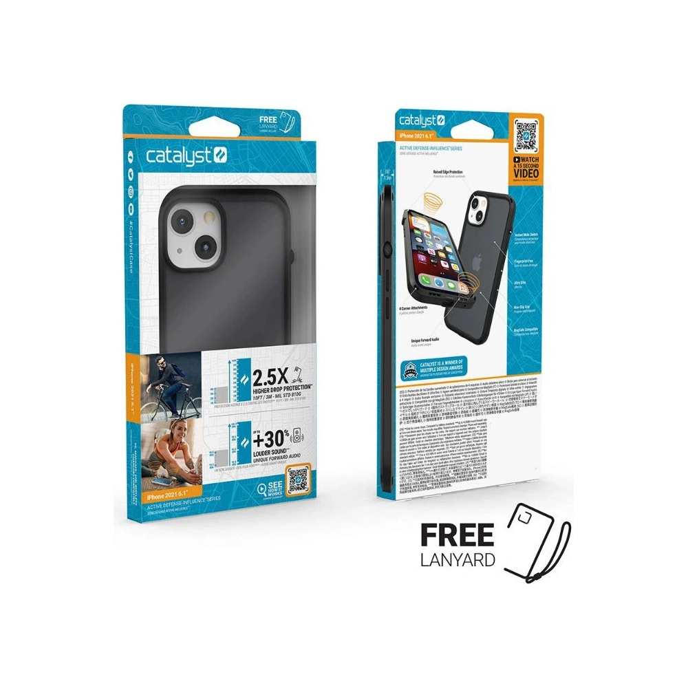 Hurtownia GSM - Etui Catalyst Influence Apple iPhone 13 černé - CAT095BLK - {ean13} - Hurt