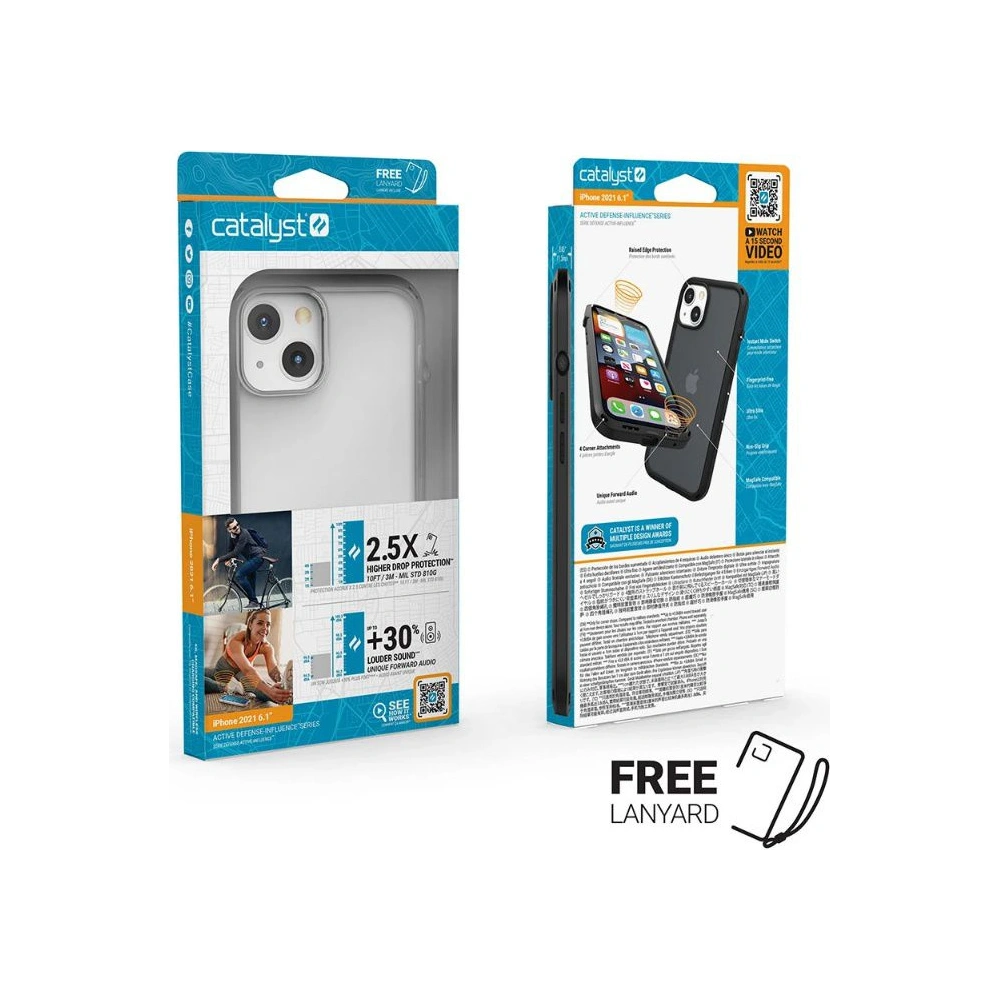 Hurtownia GSM - Etui Catalyst Influence Apple iPhone 13 transparentne - CAT096CL - {ean13} - Hurt