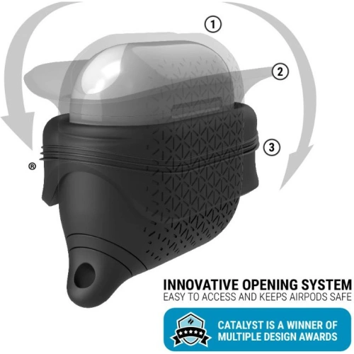 Etui Catalyst Waterproof Vibe Apple AirPods 3 czarne