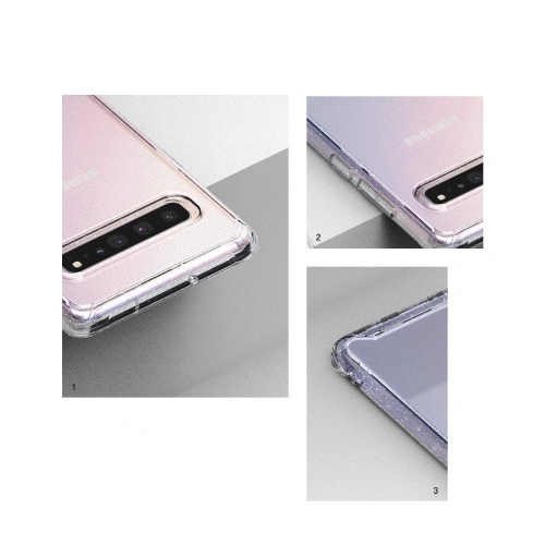 Etui Ringke Fusion Samsung Galaxy S10 5G Glitter Clear