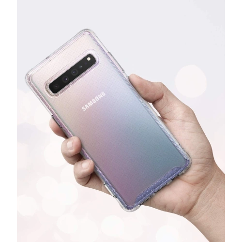 Etui Ringke Fusion Samsung Galaxy S10 5G Glitter Clear