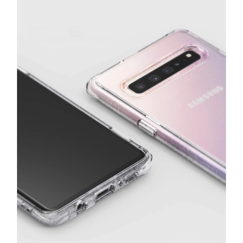 Etui Ringke Fusion Samsung Galaxy S10 5G Glitter Clear