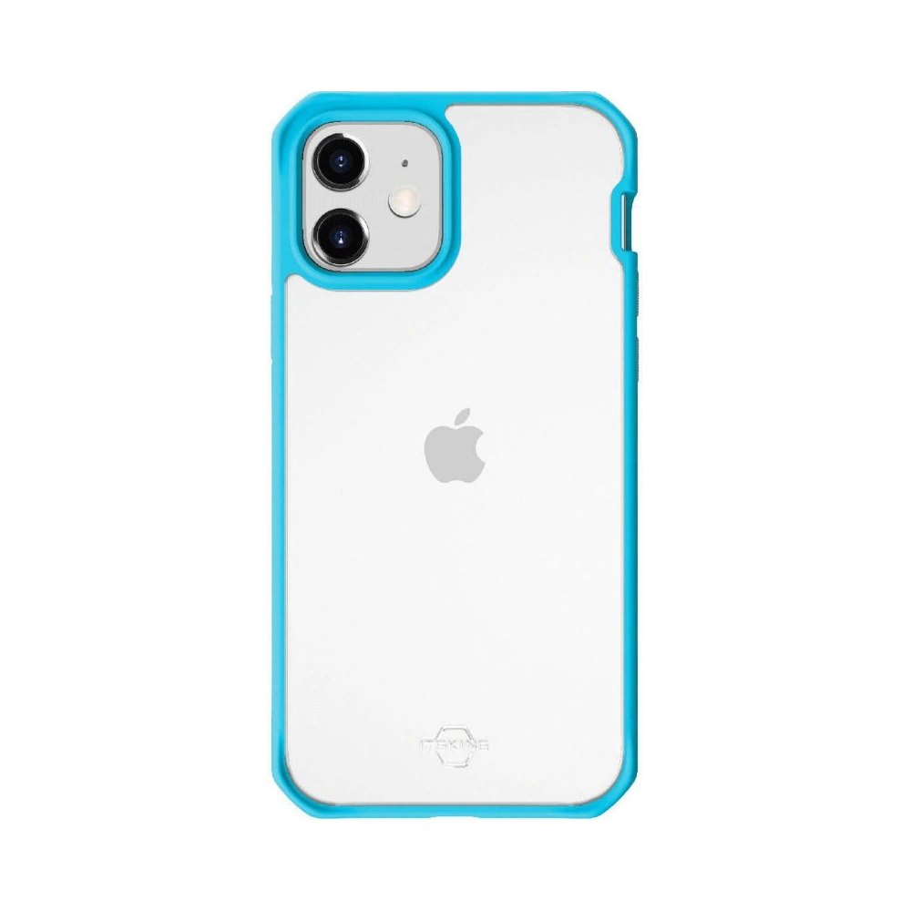 Hurtownia GSM - Etui ITSKINS Hybrid Solid Apple iPhone 12 mini modré - ITS003BLU - {ean13} - Hurt