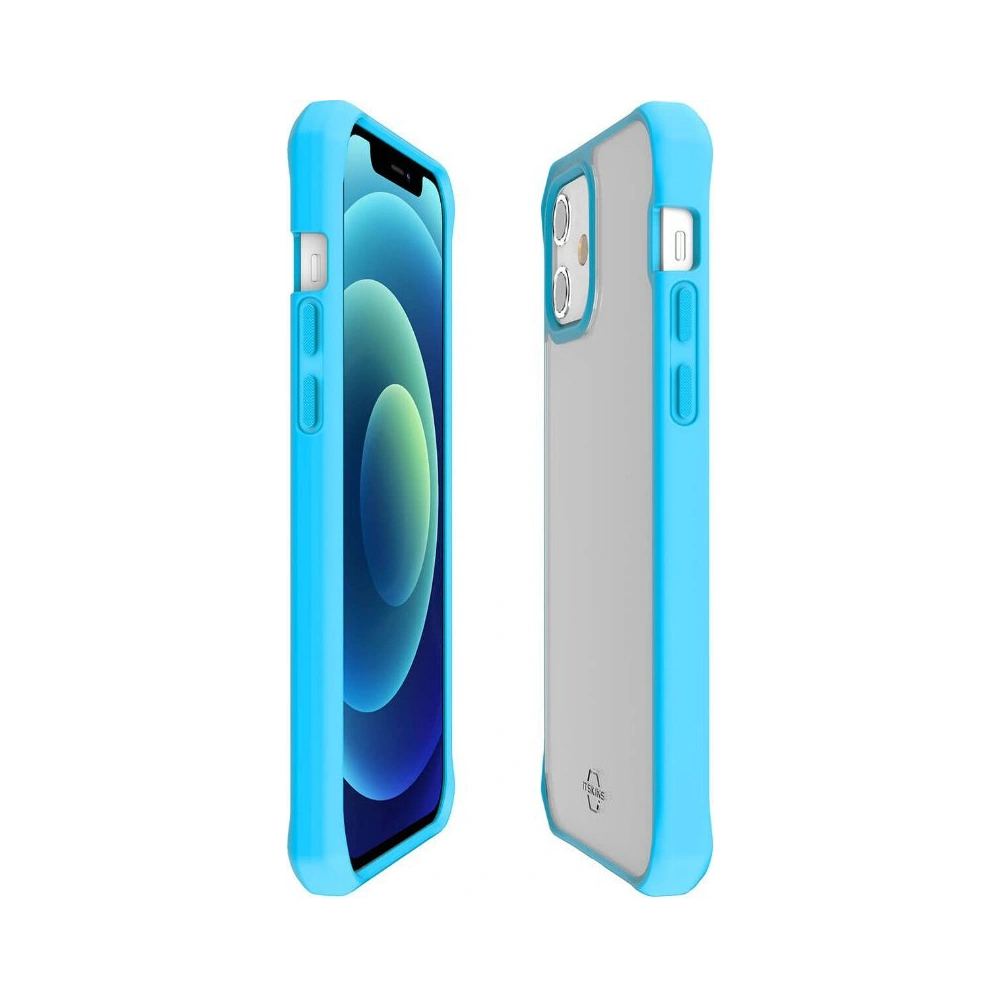Hurtownia GSM - Etui ITSKINS Hybrid Solid Apple iPhone 12 mini modré - ITS003BLU - {ean13} - Hurt