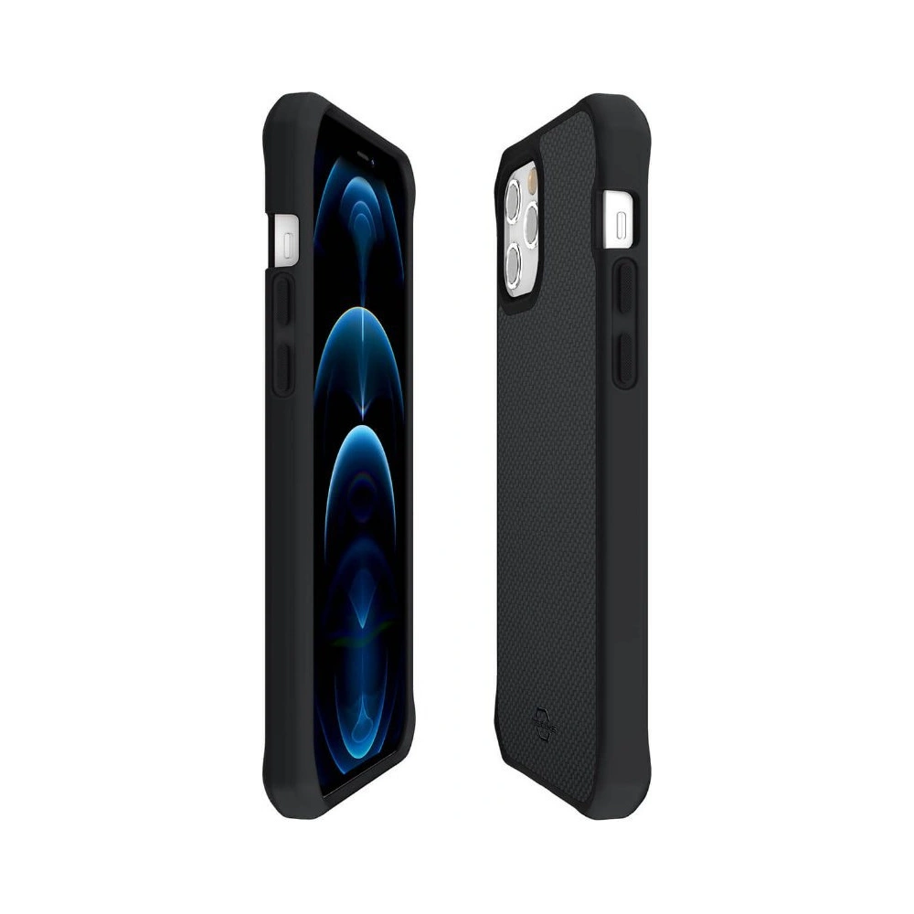 Hurtownia GSM - Etui ITSKINS Hybrid Ballistic Apple iPhone 12/12 Pro černé - ITS002BLK - {ean13} - Hurt
