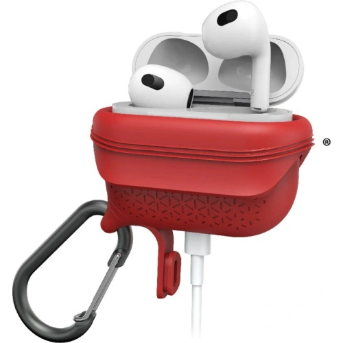 Etui Catalyst Waterproof Vibe Apple AirPods 3 czerwone
