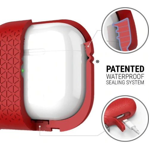 Etui Catalyst Waterproof Vibe Apple AirPods 3 czerwone