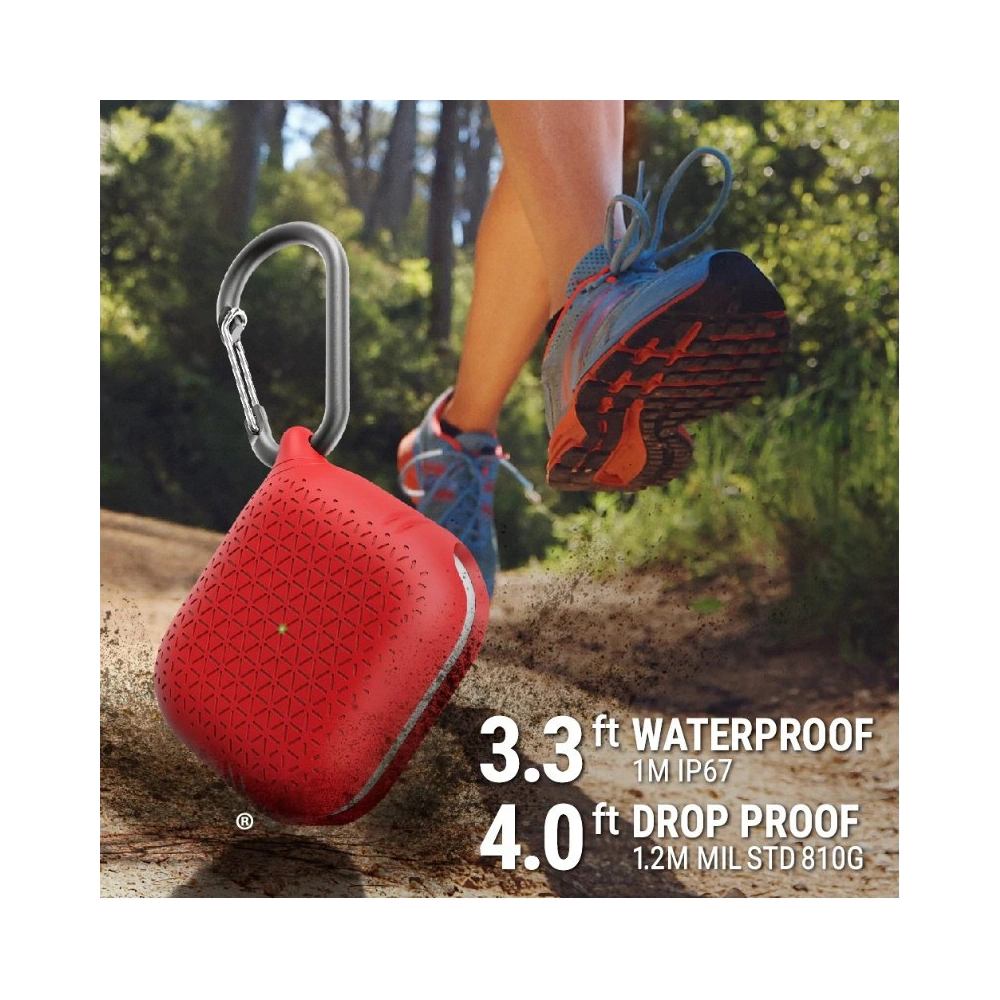 Hurtownia GSM - Etui Catalyst Waterproof Vibe Apple AirPods 3 červené - CAT106RED - {ean13} - Hurt