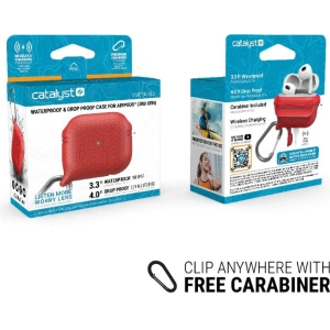 Hurtownia GSM - Case Catalyst Waterproof Vibe Apple AirPods 3 rot - CAT106RED - {ean13} - Hurt