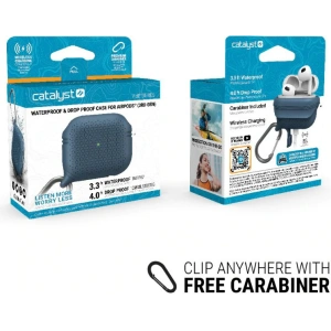 Hurtownia GSM - Case Catalyst Waterproof Vibe Apple AirPods 3 blau - CAT107BLU - {ean13} - Hurt