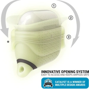 Hurtownia GSM - Etui Catalyst Waterproof Vibe Apple AirPods3 svítící ve tmě - CAT108GLO - {ean13} - Hurt