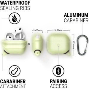 Hurtownia GSM - Etui Catalyst Waterproof Vibe Apple AirPods3 svítící ve tmě - CAT108GLO - {ean13} - Hurt