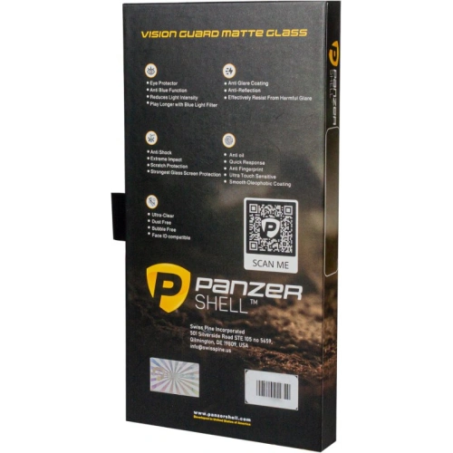 Szkło hartowane PanzerShell Vision Guard Matte Glass Apple iPhone 12/12 Pro