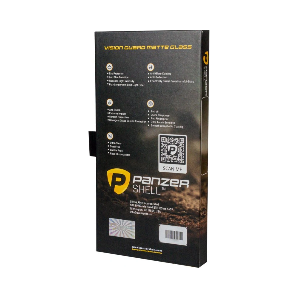 Hurtownia GSM - Zakalené sklo PanzerShell Vision Guard Matné sklo Apple iPhone 12 mini - PSH038 - {ean13} - Hurt