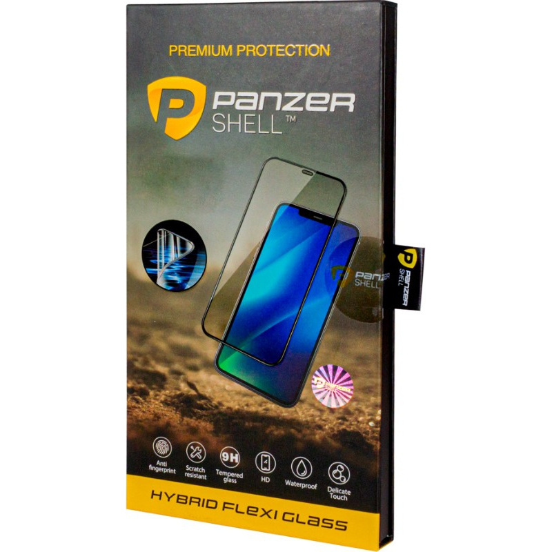 Hurtownia PanzerShell - 5904204922579 - PSH018 - Szkło hybrydowe PanzerShell Hybrid Flexi Glass Apple iPhone 12 mini - B2B homescreen