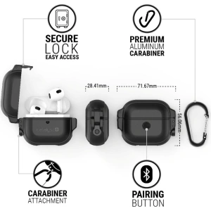 Hurtownia GSM - Case Catalyst Total Protection Apple AirPods 3 schwarz - CAT111BLK - {ean13} - Hurt