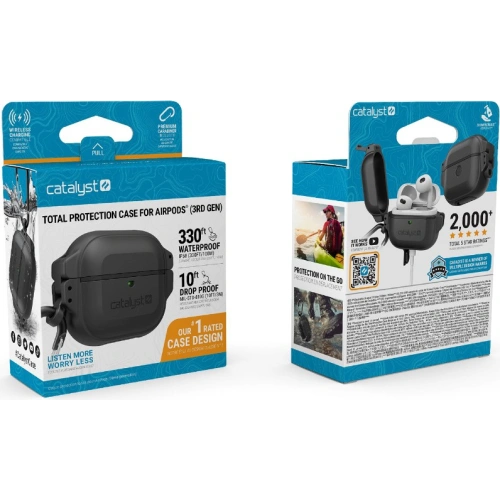 Etui Catalyst Total Protection Apple AirPods 3 czarne