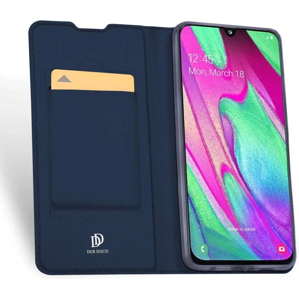 Hurtownia GSM - Etui DuxDucis SkinPro Samsung Galaxy A40 modrá - DDS253BLU - {ean13} - Hurt