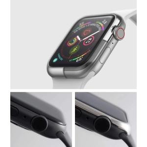 Nakładka Ringke Bezel Styling Apple Watch 4/5/6/7/8/9/SE 44/45mm stal nierdzewna Glossy Silver AW4-44-01