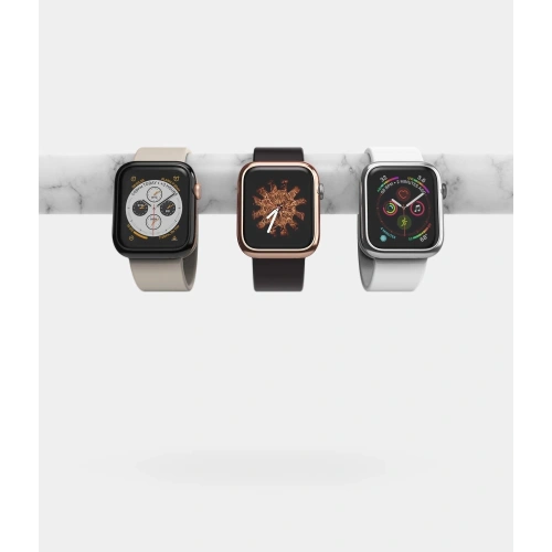 Nakładka Ringke Bezel Styling Apple Watch 4/5/6/7/8/9/SE 44/45mm stal nierdzewna Glossy Pink Gold AW4-44-02