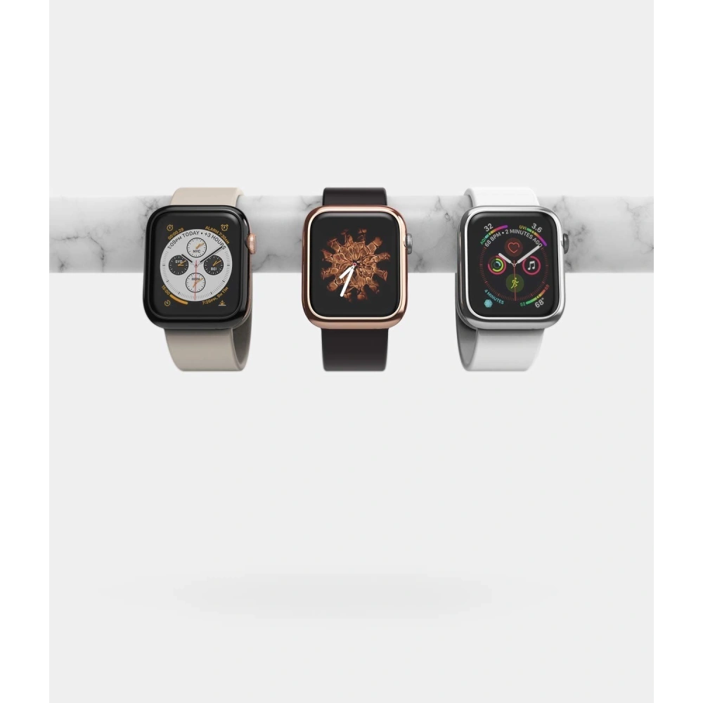 Hurtownia GSM - Nakládka Ringke Bezel Styling Apple Watch 4/5/6/7/8/9/SE 44/45mm nerezová ocel Lesklá Růžová Zlato AW4-44-02 - RGK898GPNK - {ean13} - Hurt