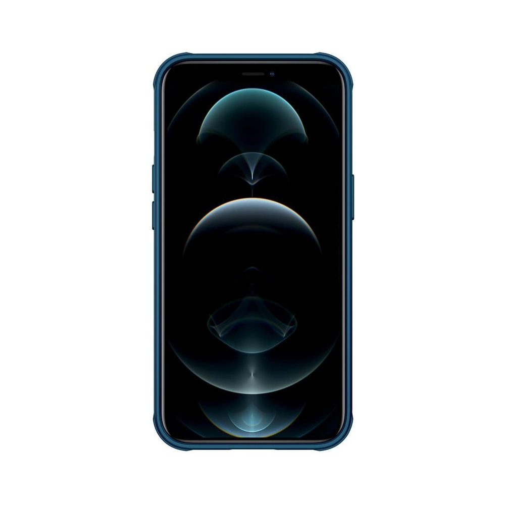 Hurtownia GSM - Etui Nillkin Camshield Pro Magnetic Apple IPhone 12/12 Pro Modrá - NLK388BLU - {ean13} - Hurt