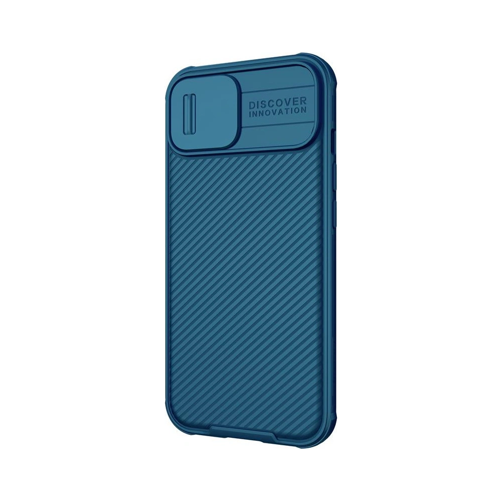 Hurtownia GSM - Etui Nillkin Camshield Pro Magnetic Apple IPhone 12/12 Pro Modrá - NLK388BLU - {ean13} - Hurt