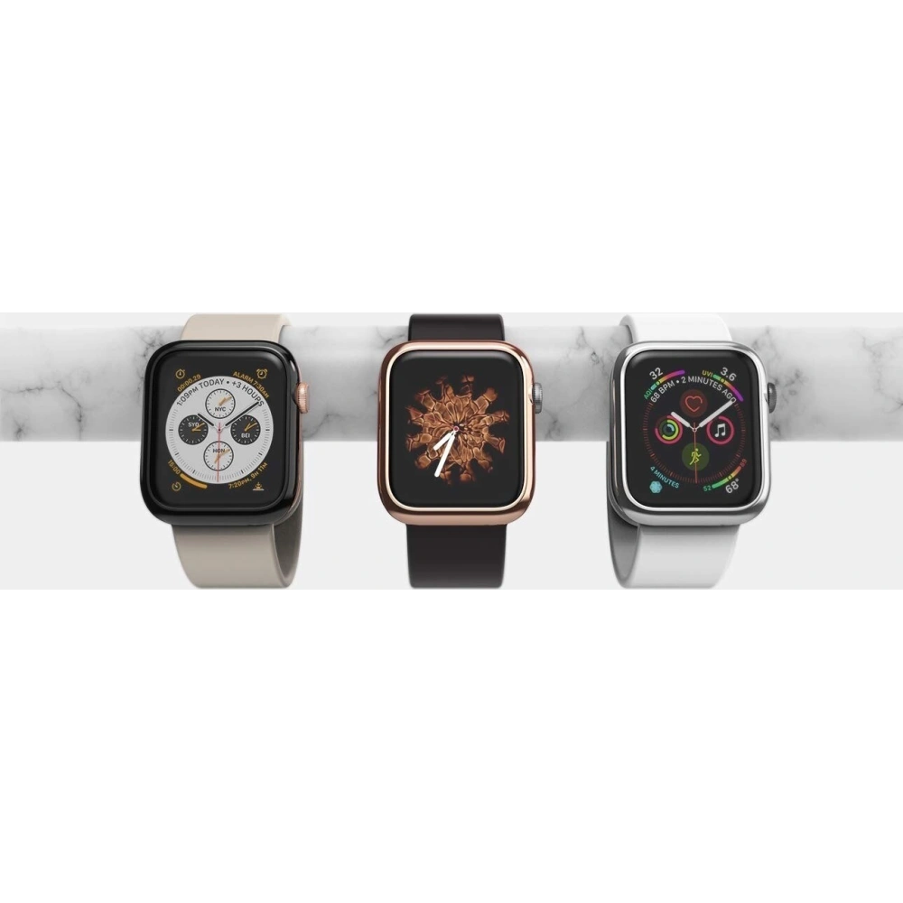 Hurtownia GSM - Nakládka Ringke Bezel Styling Apple Watch 4/5/6/7/8/9/SE 44/45mm nerezová ocel lesklá černá AW4-44-03 - RGK899GBLK - {ean13} - Hurt