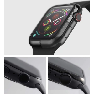 Nakładka Ringke Bezel Styling Apple Watch 4/5/6/7/8/9/SE 44/45mm stal nierdzewna Glossy Black AW4-44-03