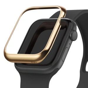 Nakładka Ringke Bezel Styling Apple Watch 4/5/6/7/8/9/SE 44/45mm stal nierdzewna Glossy Gold AW4-44-05