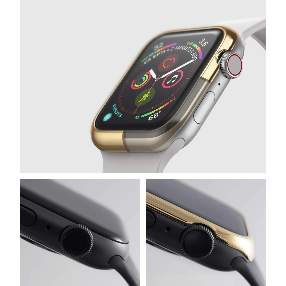 Hurtownia GSM - Nakládka Ringke Bezel Styling Apple Watch 4/5/6/7/8/9/SE 44/45mm nerezová ocel Glossy Gold AW4-44-05 - RGK900GGLD - {ean13} - Hurt