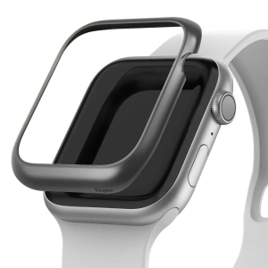 Nakládka Ringke Bezel Styling Apple Watch 4/5/6/7/8/9/SE 44/45mm nerezová ocel Matná šedá AW4-44-06