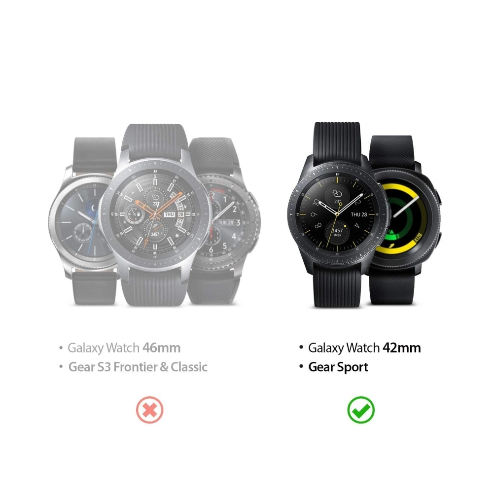 Hurtownia GSM - Náhradní kryt na tachymetr Ringke Samsung Galaxy Sport/Watch 42mm zlatá nerezová ocel GW-42-05 - RGK904SGLD - {ean13} - Hurt