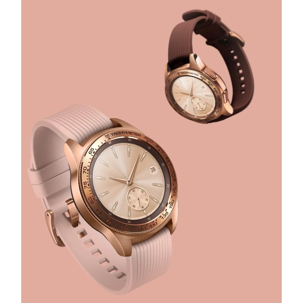 Hurtownia GSM - Náhradní kryt na tachymetr Ringke Samsung Galaxy Sport/Watch 42mm zlatá nerezová ocel GW-42-05 - RGK904SGLD - {ean13} - Hurt
