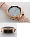 Náhradní kryt na tachymetr Ringke Samsung Galaxy Sport/Watch 42mm nerezová ocel pruhovaná zlatá GW-42-06