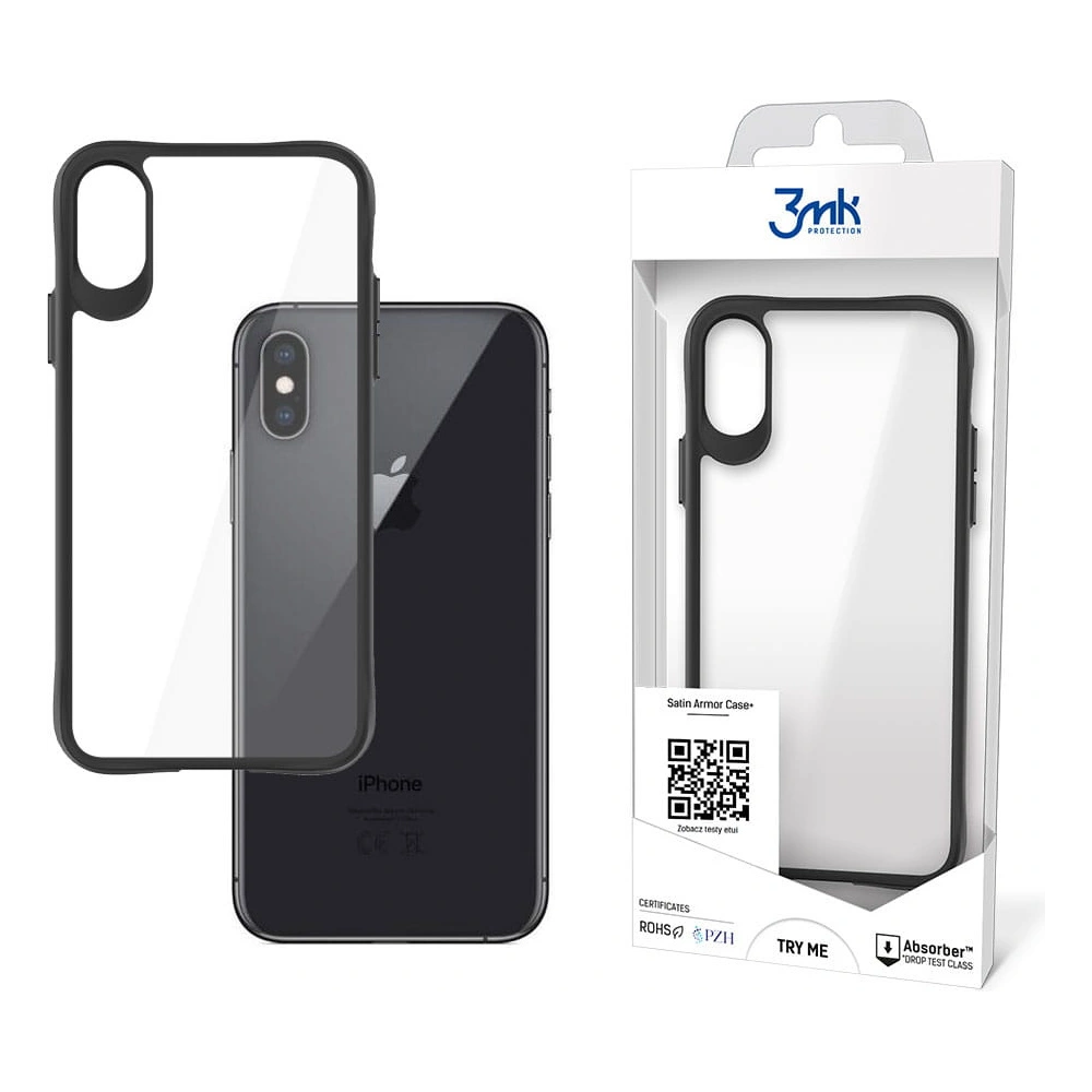 Hurtownia GSM - Etui 3MK SatinArmor+ Case Apple iPhone XS/X - 3MK3677 - {ean13} - Hurt