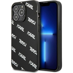 Etui Karl Lagerfeld KLHCP13LPULMBK3 Apple iPhone 13 Pro hardcase czarny/black Allover