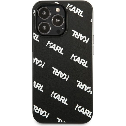 Etui Karl Lagerfeld KLHCP13LPULMBK3 Apple iPhone 13 Pro hardcase czarny/black Allover
