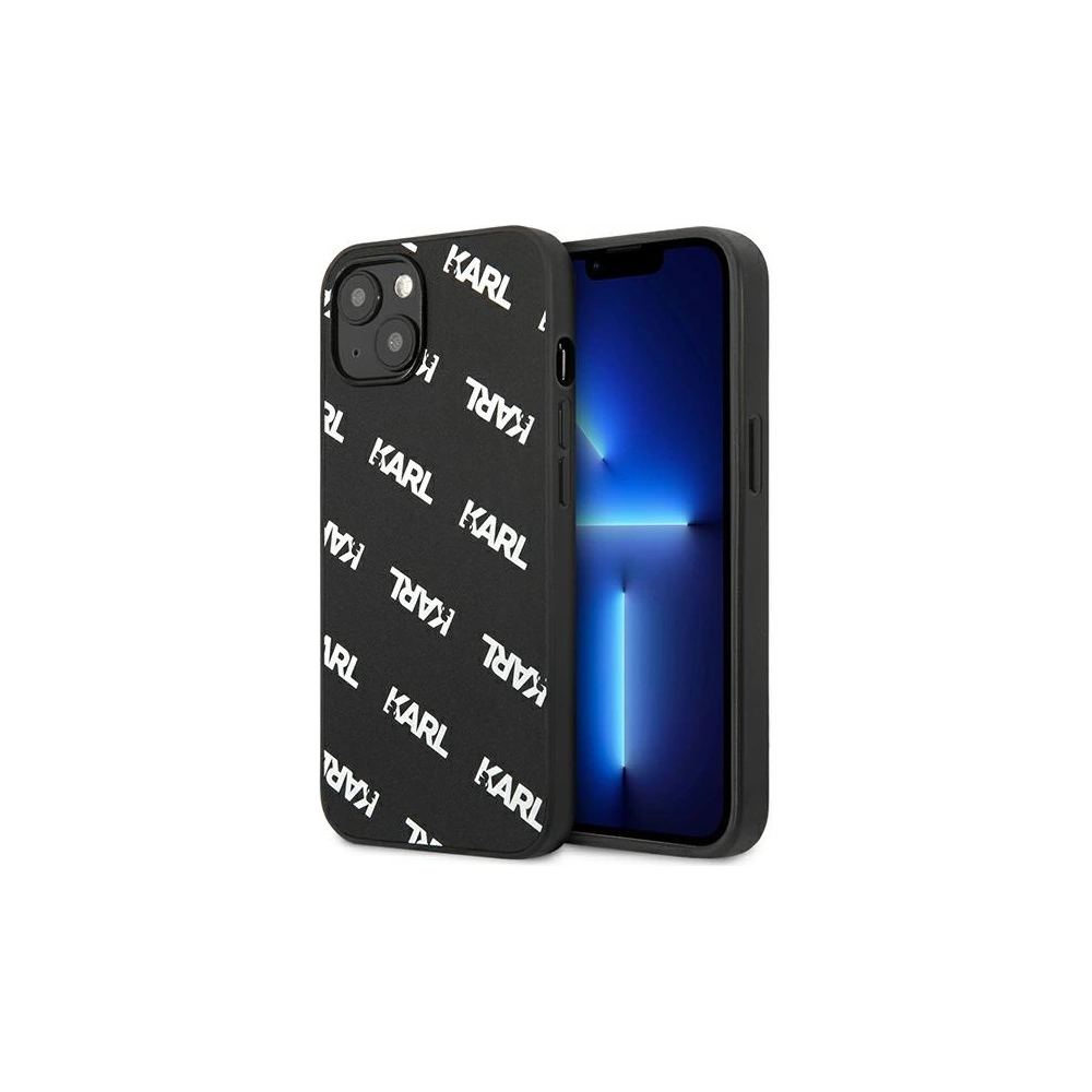 Hurtownia GSM - Etui Karl Lagerfeld KLHCP13MPULMBK3 Apple iPhone 13 hardcase černý/black Allover - KLD946BLK - {ean13} - Hurt