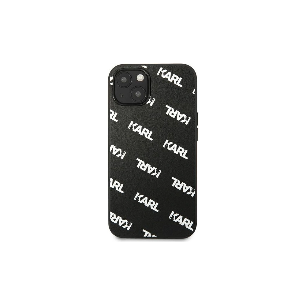 Hurtownia GSM - Etui Karl Lagerfeld KLHCP13MPULMBK3 Apple iPhone 13 hardcase černý/black Allover - KLD946BLK - {ean13} - Hurt