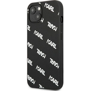 Hurtownia GSM - Etui Karl Lagerfeld KLHCP13SPULMBK3 Apple iPhone 13 mini hardcase czarny/black Allover - KLD947BLK - {ean13} - Hurt
