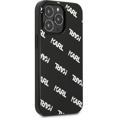 Etui Karl Lagerfeld KLHCP13XPULMBK3 Apple iPhone 13 Pro Max hardcase czarny/black Allover