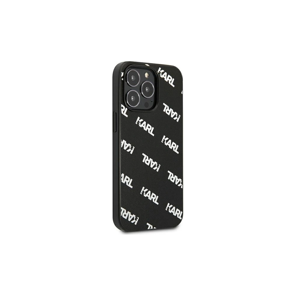 Hurtownia GSM - Etui Karl Lagerfeld KLHCP13XPULMBK3 Apple iPhone 13 Pro Max tvrdý obal černý/black Allover - KLD948BLK - {ean13} - Hurt